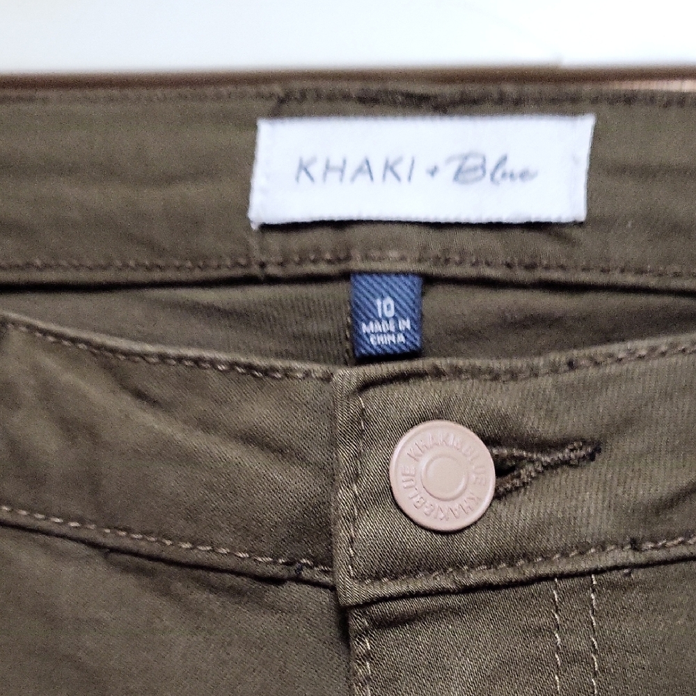 Women's Skinny Pants - Olive